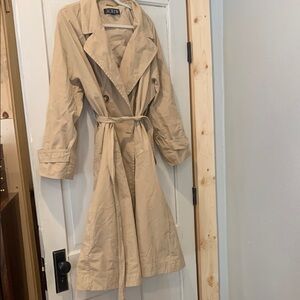 J. Crew Tan Trench Coat